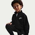 Nike Club Little Kids' Fleece 2-Piece Quarter-Zip Set