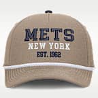 Gorra Nike de la MLB ajustable para hombre New York Mets Rise