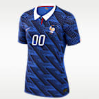 FFF 2026/27 Match Home Women's Nike Aero-FIT Soccer Authentic Custom Jersey By You