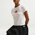 Nike Sportswear Chill Knit Women's Slim Mod-Cropped T-Shirt