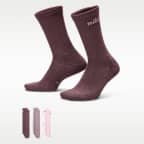 나이키 에브리데이 엘리베이티드 크루 삭스(3켤레)