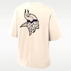 Minnesota Vikings Rivalries Collection Boxy Women's Nike NFL T-Shirt