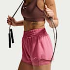 Nike Dri-FIT One Women's Mid-rise 8cm (approx.) 2-in-1 Shorts