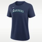 Seattle Mariners Wordmark Women's Nike MLB T-Shirt