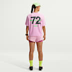 Nike Swift 女款 Dri-FIT 中腰二合一跑步短褲