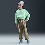 Nike Sportswear Club Fleece Girls' Boxy Crew-Neck Sweatshirt