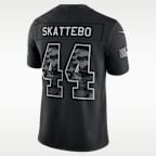 Cam Skattebo New York Giants Salute to Service Men's Nike Dri-FIT NFL Limited Jersey