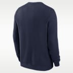 Sudadera de cuello redondo sin cierre universitaria Nike para hombre Michigan Legacy