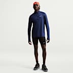 Playera de correr Nike Stride Dri-FIT de medio cierre para hombre