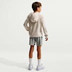 Sudadera con gorro sin cierre Dri-FIT con protección contra los rayos UV para niño talla grande Nike Primary Nanoknit