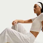 Nike Sportswear Chill Poplin Women's Loose Mid-Rise Woven Striped Trousers