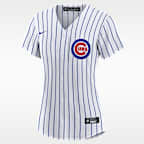 Jersey Nike de la MLB Replica para mujer de Pete Crow-Armstrong de los Chicago Cubs