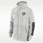 Las Vegas Raiders Club Men's Nike NFL Full-Zip Hoodie