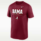 Alabama Courtside Basketball Legend Men's Nike Dri-FIT College T-Shirt