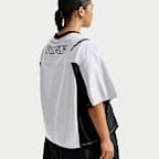 Jersey de tela de punto oversized para mujer (talla grande) Nike Sportswear