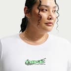 Playera cropped entallada para mujer (talla grande) Nike Sportswear Chill Knit