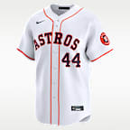 Yordan Alvarez Houston Astros Men's Nike Dri-FIT ADV MLB Limited Jersey