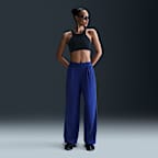 Pants Dri-FIT de tiro alto de pierna holgada y amplia para mujer Nike 24.7 PerfectStretch