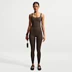 NikeSKIMS damebody i korsettstil i Matte-stoff (74 cm)