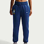 Brazil Phoenix Fleece Women's Nike Soccer High-Waisted Pants