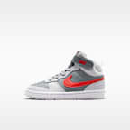 Tenis para niños de preescolar Nike Court Borough Mid 2