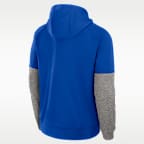 Sudadera con gorro sin cierre universitaria Nike Therma-FIT para hombre Duke Primetime