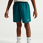 Shorts de tejido Woven Dri-FIT para niños talla pequeña Nike Icon
