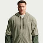 Sweat à capuche et zip en Fleece Therma-FIT Nike pour homme