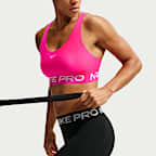 Bra deportivo de baja sujeción sin almohadillas para mujer Nike Pro 365