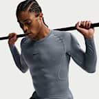 Nike Pro Men's Dri-FIT Tight Long-Sleeve Fitness Top