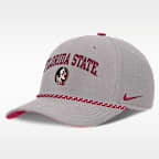 Gorra universitaria Nike ajustable para hombre Florida State Rise Rope