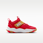 Tenis de básquetbol para niños grandes Nike Team Hustle D 12