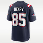 Hunter Henry New England Patriots Men's Nike NFL Game Jersey