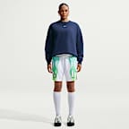 Nike Studio Fleece Medium Weight Sudadera oversize de cuello redondo - Mujer
