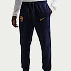 Męskie joggery piłkarskie Nike FC Barcelona Club