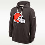 Cleveland Browns Initial Home Sideline Men's Nike Dri-FIT NFL Pullover Hoodie