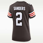 Shedeur Sanders Cleveland Browns Women's Nike NFL Game Jersey