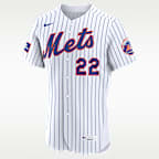 Jersey Nike de la MLB Authentic para hombre Juan Soto New York Mets