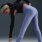 Nike One Big Kids' (Girls') Dri-FIT High-Waisted Leggings