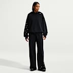 Nike Studio Fleece Medium Weight Women's Oversized Pullover Hoodie