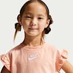 나이키 리틀키즈 투피스 베이비 프렌치 테리 세트