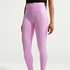 Leggings a todo o comprimento de cintura subida sem costura frontal Nike Zenvy para mulher