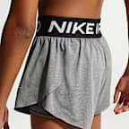 Shorts Dri-FIT 2 en 1 para niña talla grande Nike Pro