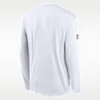 Playera de manga larga Nike Dri-FIT de la NFL para hombre Cincinnati Bengals Alt Legend Small Logo