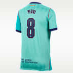 Pedri Barcelona 2026/27 Stadium Third Big Kids' Nike Dri-FIT Soccer Jersey