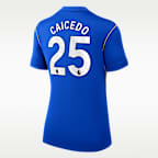 Moisés Caicedo Chelsea 2026/27 Stadium Home Women's Nike Dri-FIT Soccer Jersey