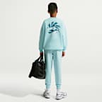Erling Haaland Club Fleece Big Kids' Nike Soccer Oversized Crew-Neck