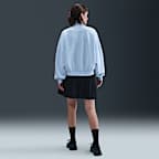 Nike 24.7 ImpossiblySoft Oversize-Oberteil mit Dri-FIT-Technologie und Halbreißverschluss (Damen)
