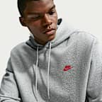Sudadera con gorro sin cierre de French Terry para hombre Nike Club