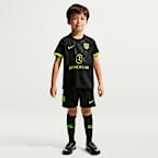 Atlético Madrid 2026 Stadium Away Younger Kids' Nike Football Replica 3-Piece Kit